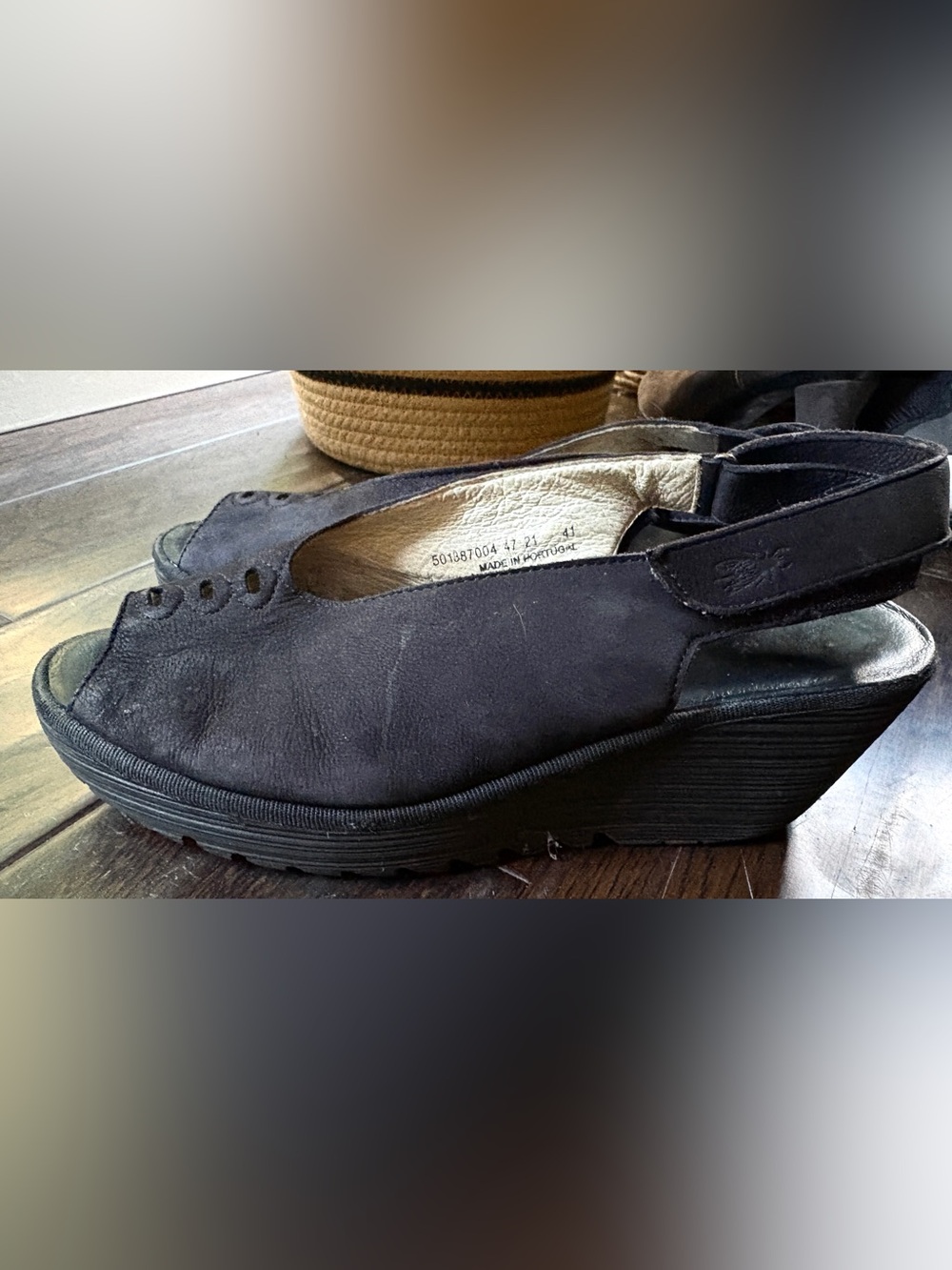 Fly London leather wedges - Picture 2 of 7